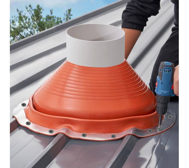 Metalinė stogo vamzdžio sandarinimo guma7