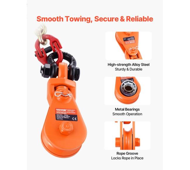 2 tonų keltuvas su bloku ir grandine automobiliams4