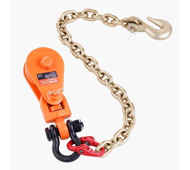 2 tonų keltuvas su bloku ir grandine automobiliams8