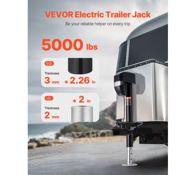 Elektrinis automobilio priekabos keltuvas 2267 kg1