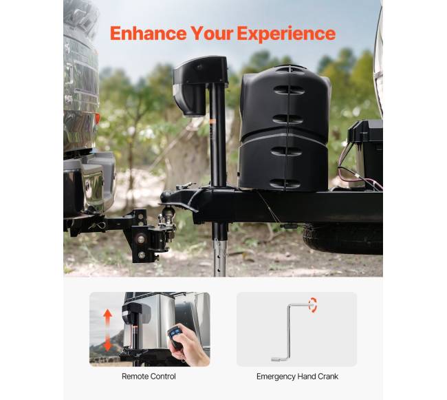 Elektrinis automobilio priekabos keltuvas 2267 kg4