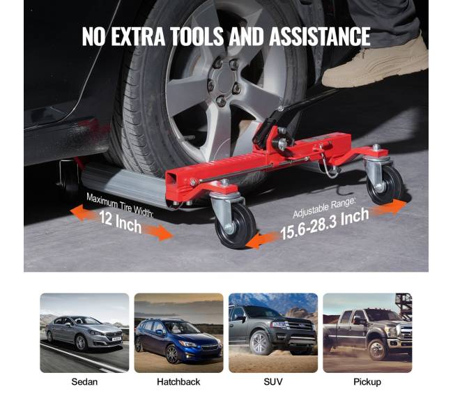 Automobilio ratų keltuvas 680 kg3