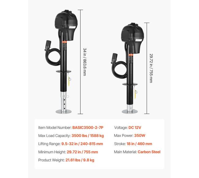 Elektrinis priekabos lizdas 1588 kg6