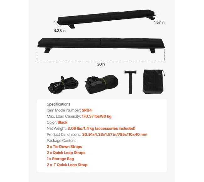 Kroso juostos uždangalai stogo bagažinei6