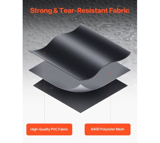 Automobilio stogo bagažinė 20 kubinių pėdų 840D PVC3