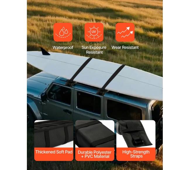 Stogo laikiklio paminkštinimai 84 cm, 80 kg5