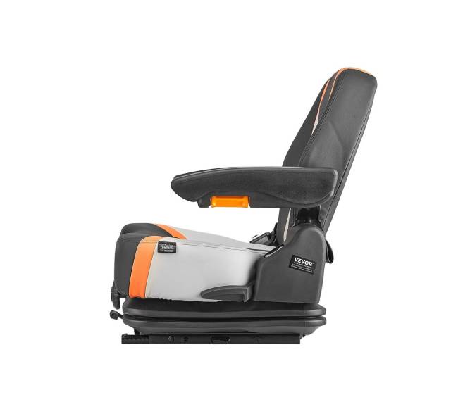 Universalus šakinio krautuvo sėdynė su reguliuojama atlošu10