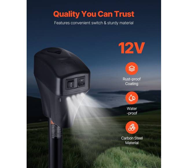 Elektrinis priekabos kėliklis 2267 kg RV ir kemperiui2