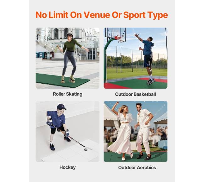 Sporto grindų plytelių rinkinys 8 vnt. mėlynos3