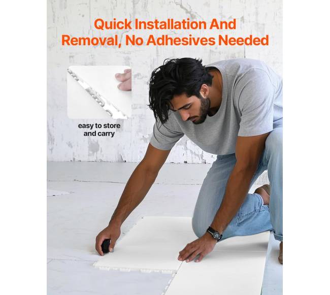 Gimnastikos grindų kilimėliai 8 vnt., pilka spalva4