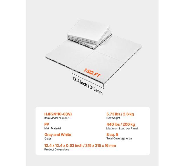 Gimnastikos grindų kilimėliai 8 vnt., pilka spalva6