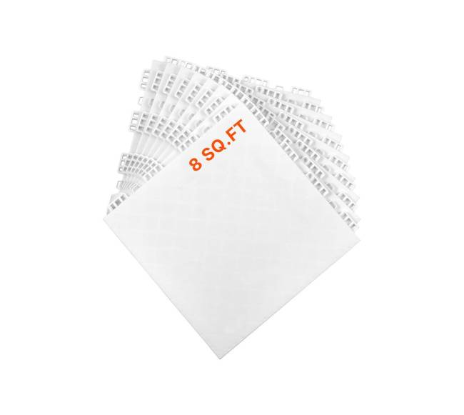 Gimnastikos grindų kilimėliai 8 vnt., pilka spalva8