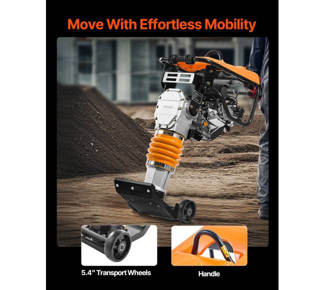 6,5 AG 196 cc vibroplokštė tamperis4