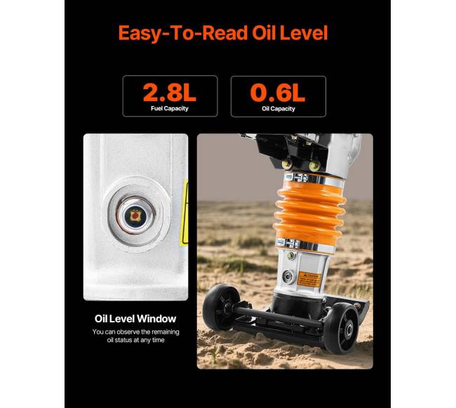 6,5 AG 196 cc vibroplokštė tamperis5