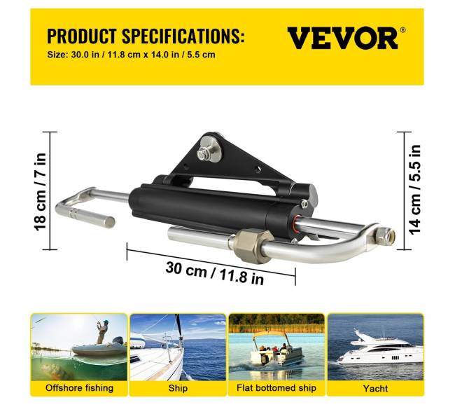 Hidraulinis vairavimo cilindras HC4645H6