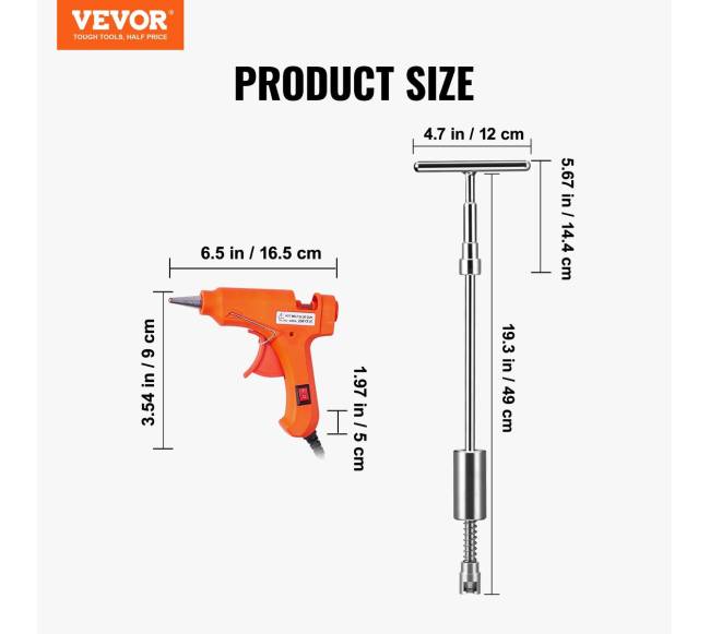 Automobilio kėbulo įdubų šalinimo įrankis5
