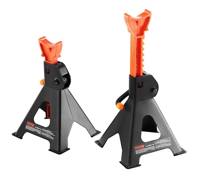 Automobilių stovai, 3 tonų talpa, raudoni9