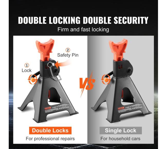 Automobilio pakėlimo stovai, 3 tonos2