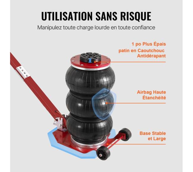 3 tonų trigubas oro keltuvas5