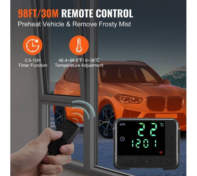 5-8kW dyzelinis šildytuvas su nuotoliniu valdymu4