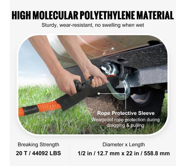 Sintetinis atkūrimo lynas 2 vnt 12.7 mm x 22 cm 20 T2