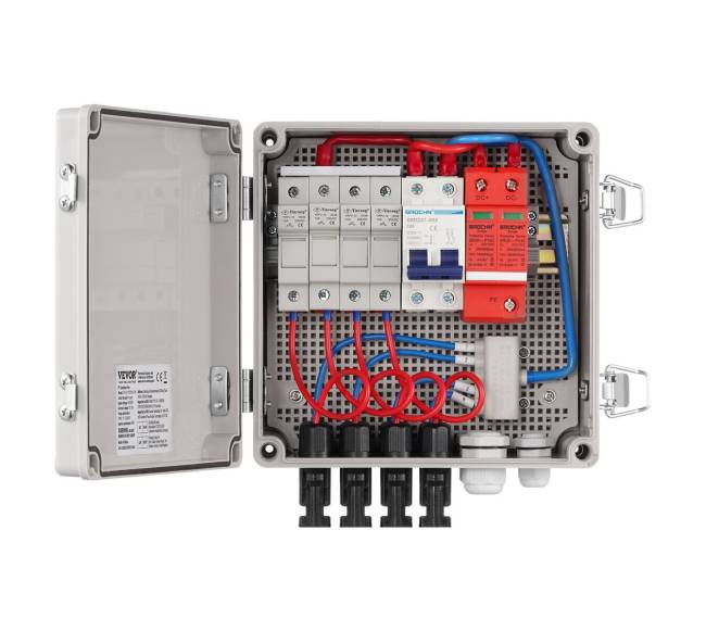 Saulės PV skirstymo dėžė 4 gijų 10A IP650