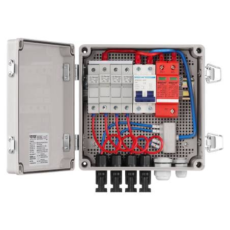 Saulės PV skirstymo dėžė 4 gijų 10A IP650