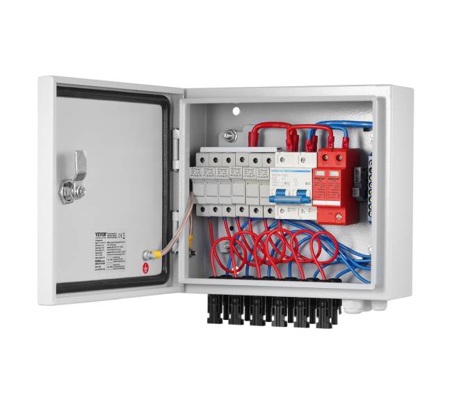 Saulės PV kombinerio dėžė 6 įvestys IP659