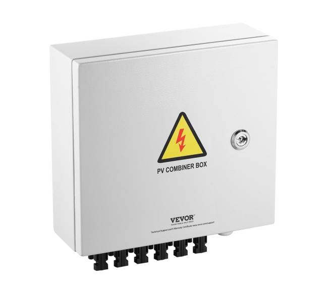Saulės PV kombinerio dėžė 6 įvestys IP6510