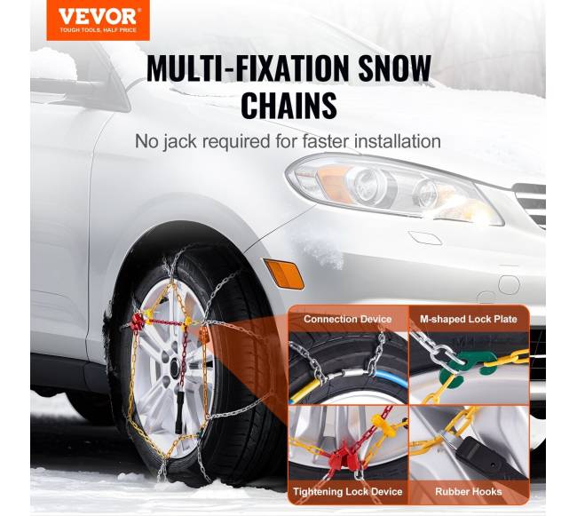 2 dalių padangų grandinės iš mangano lydinio1