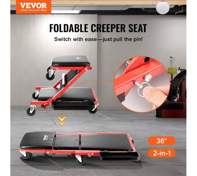 Sulankstomas mechaniko stūmamas kėdės ir taburetės derinys1