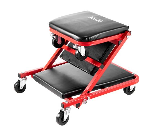 Sulankstomas mechaniko stūmamas kėdės ir taburetės derinys10