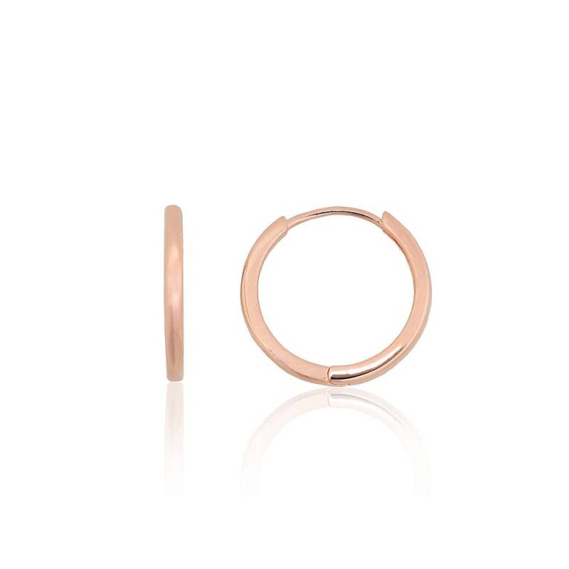 Sidabriniai auskarai su apvaliu segtuku0