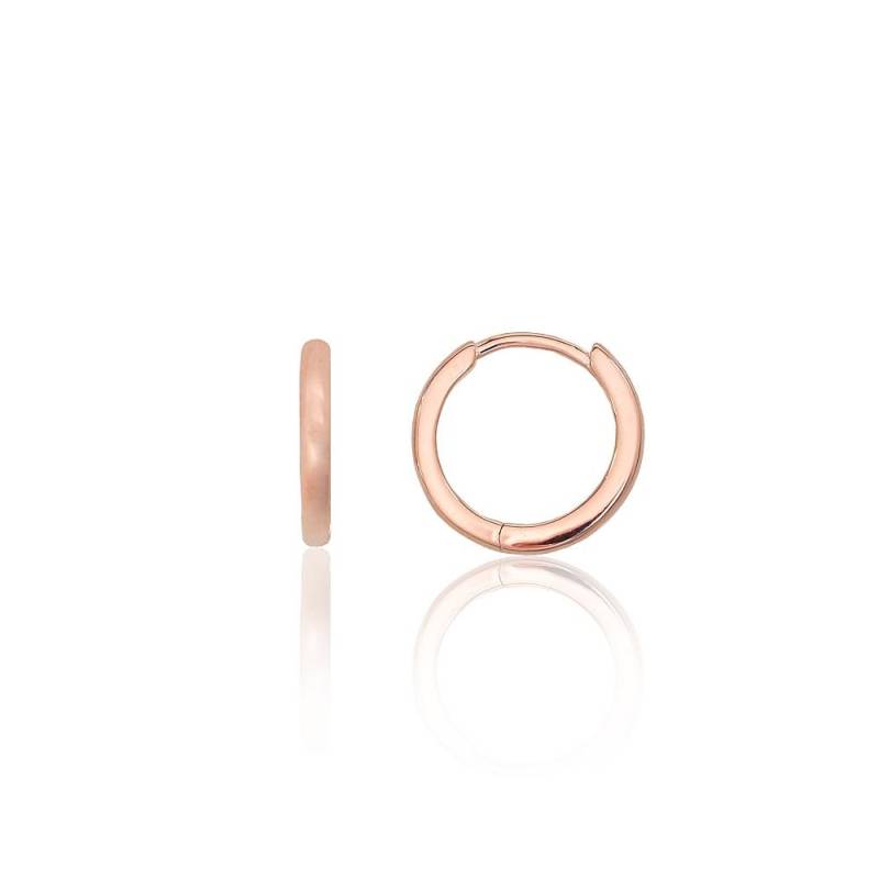 Sidabriniai auskarai su apvaliu segtuku0