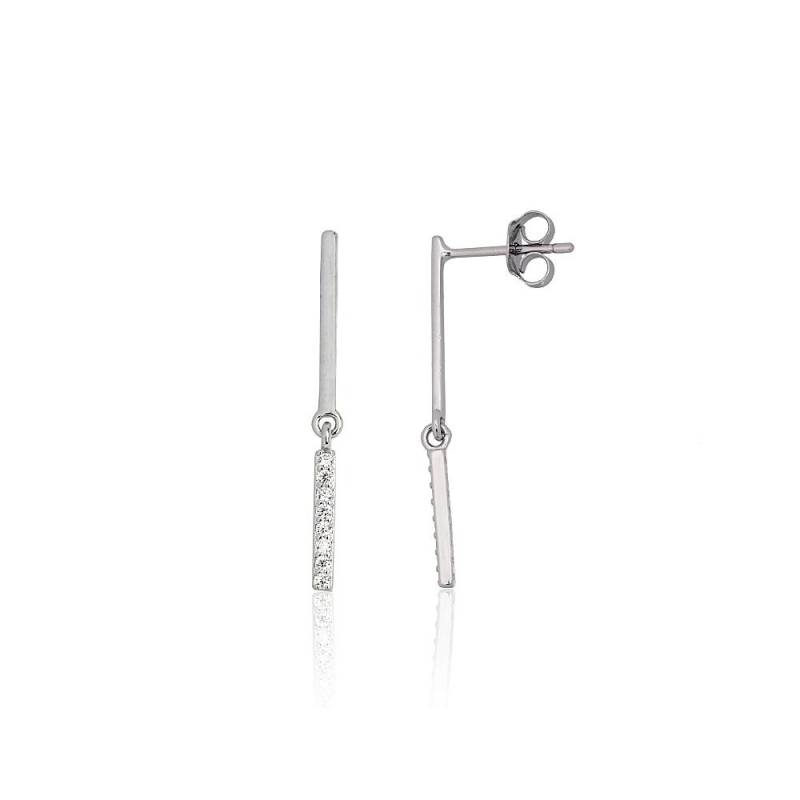 Sidabriniai auskarai –pusetai0