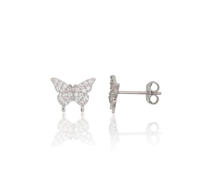 Sidabriniai auskarai –pusetai0