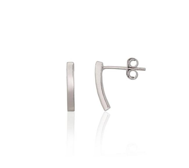 Sidabriniai auskarai –pusetai0