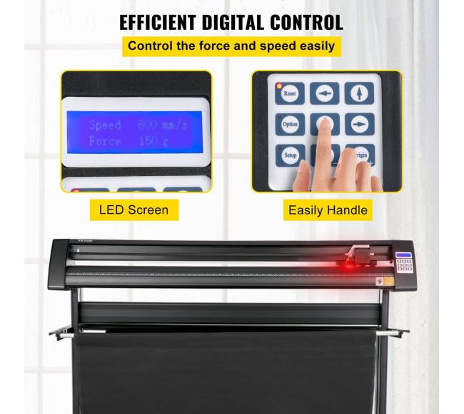 Vinilo pjaustytuvas su LED ekranu2