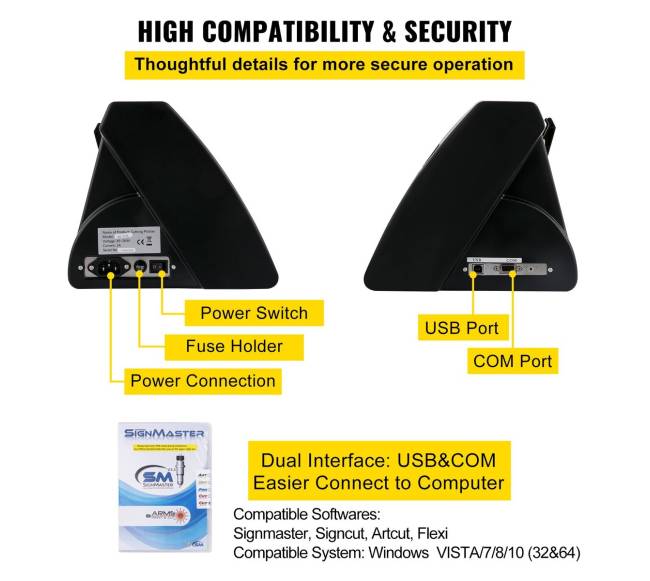 Vinilo pjaustytuvas su LED ekranu5