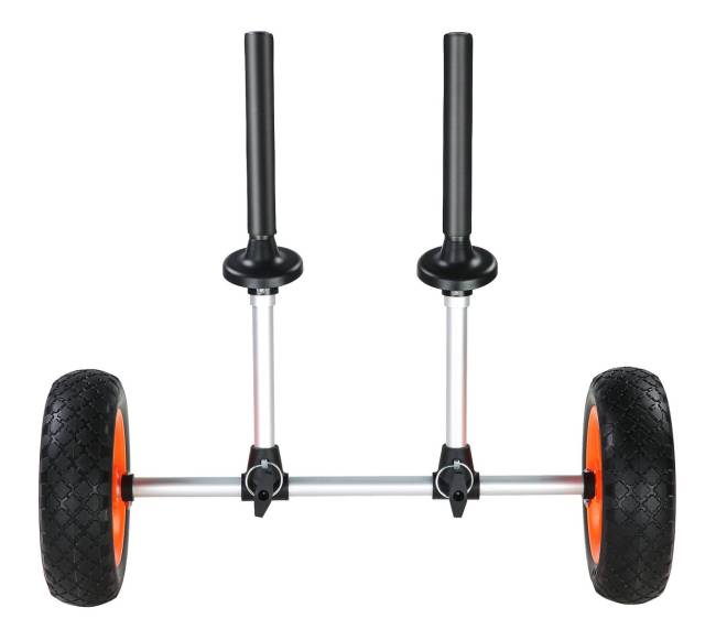 Tvirta baidarės vežimėlis, nuimamas vežimėlis su tvirtomis padangomis8