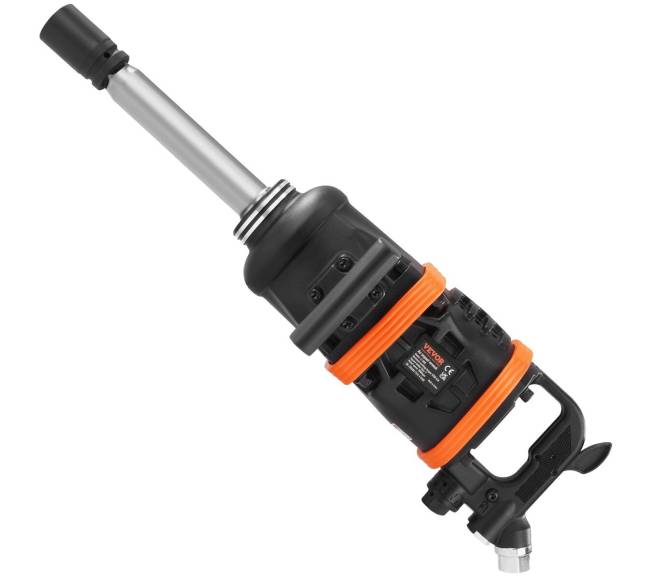 2,5 cm oro smūginis veržliaraktis su 20 cm prailgintu priekalu10