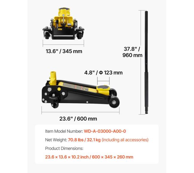 Žemo profilio keltuvas 3 tonų hidraulinis6