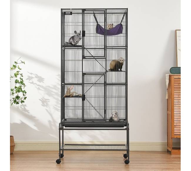 Metalinė 4 aukštų gyvūnų narvas7