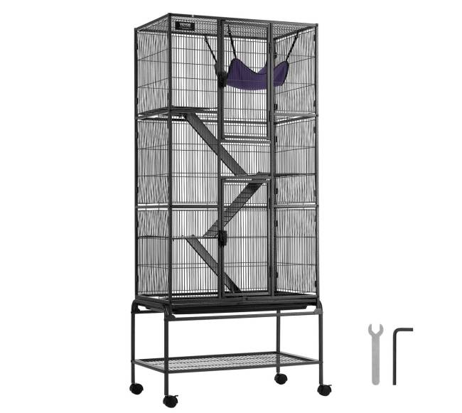 Metalinė 4 aukštų gyvūnų narvas8