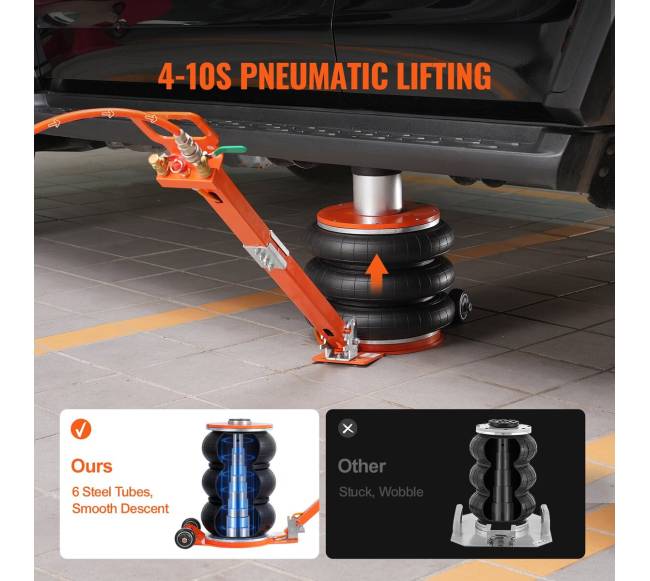 Pneumatinis 5 tonų domkratas sedanui3