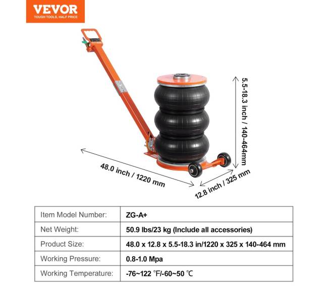 Pneumatinis 5 tonų domkratas sedanui6