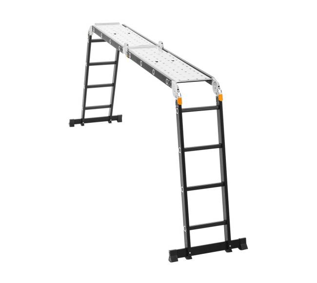 Daugiafunkcės sulankstomos kopėčios su platforma9