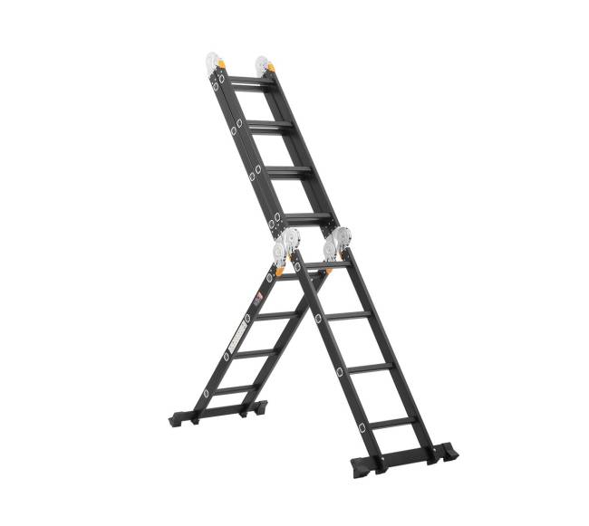 Daugiafunkcės sulankstomos kopėčios su platforma10