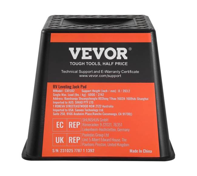 Kėliklio blokas, 6000 kg RV blokas8