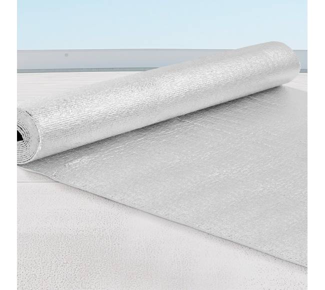 Dvigubo atspindžio izoliacinė plėvelė 122 cm x 3 m7
